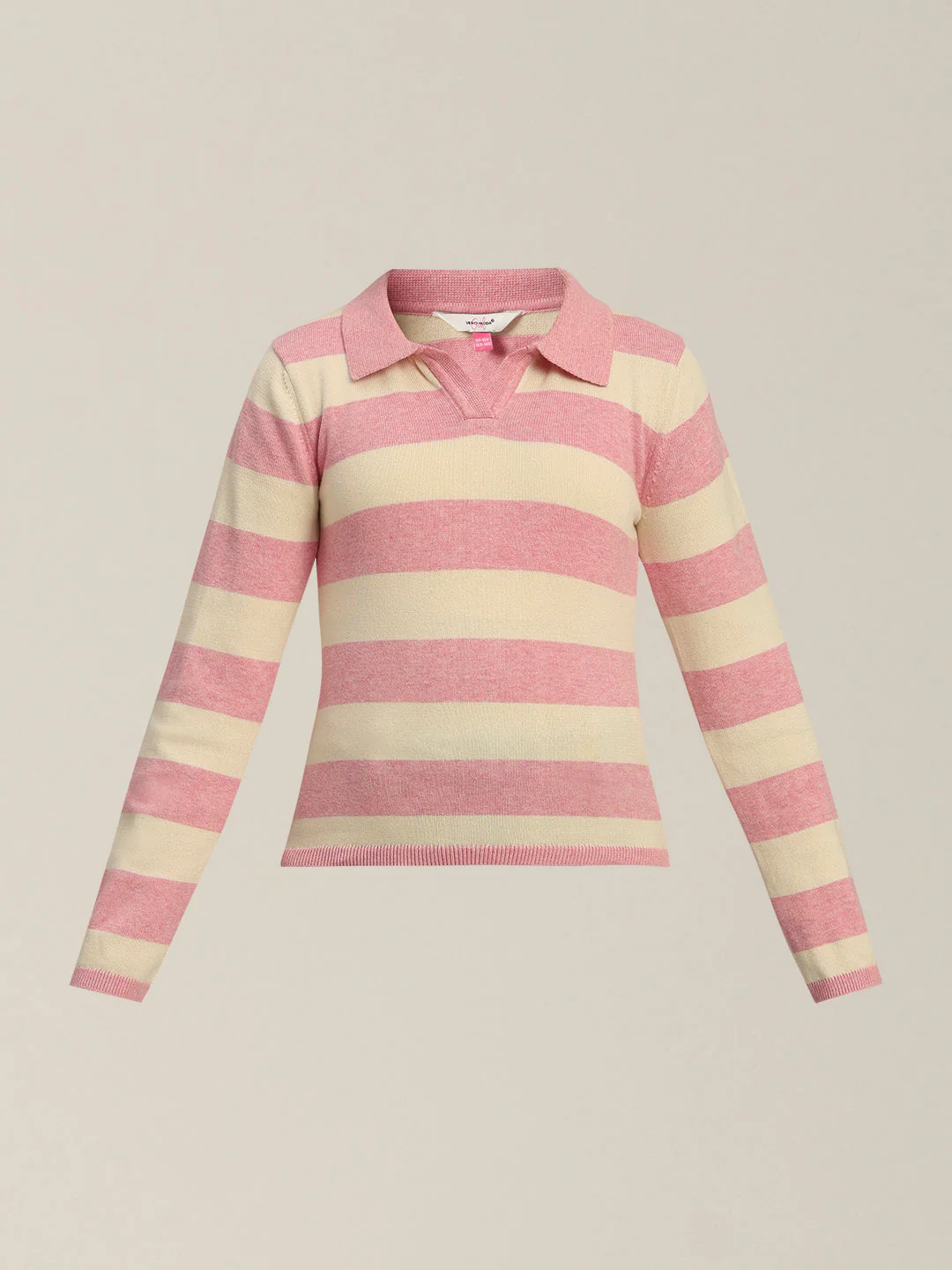Girls Colourblocked Polo Sweater - Image 7