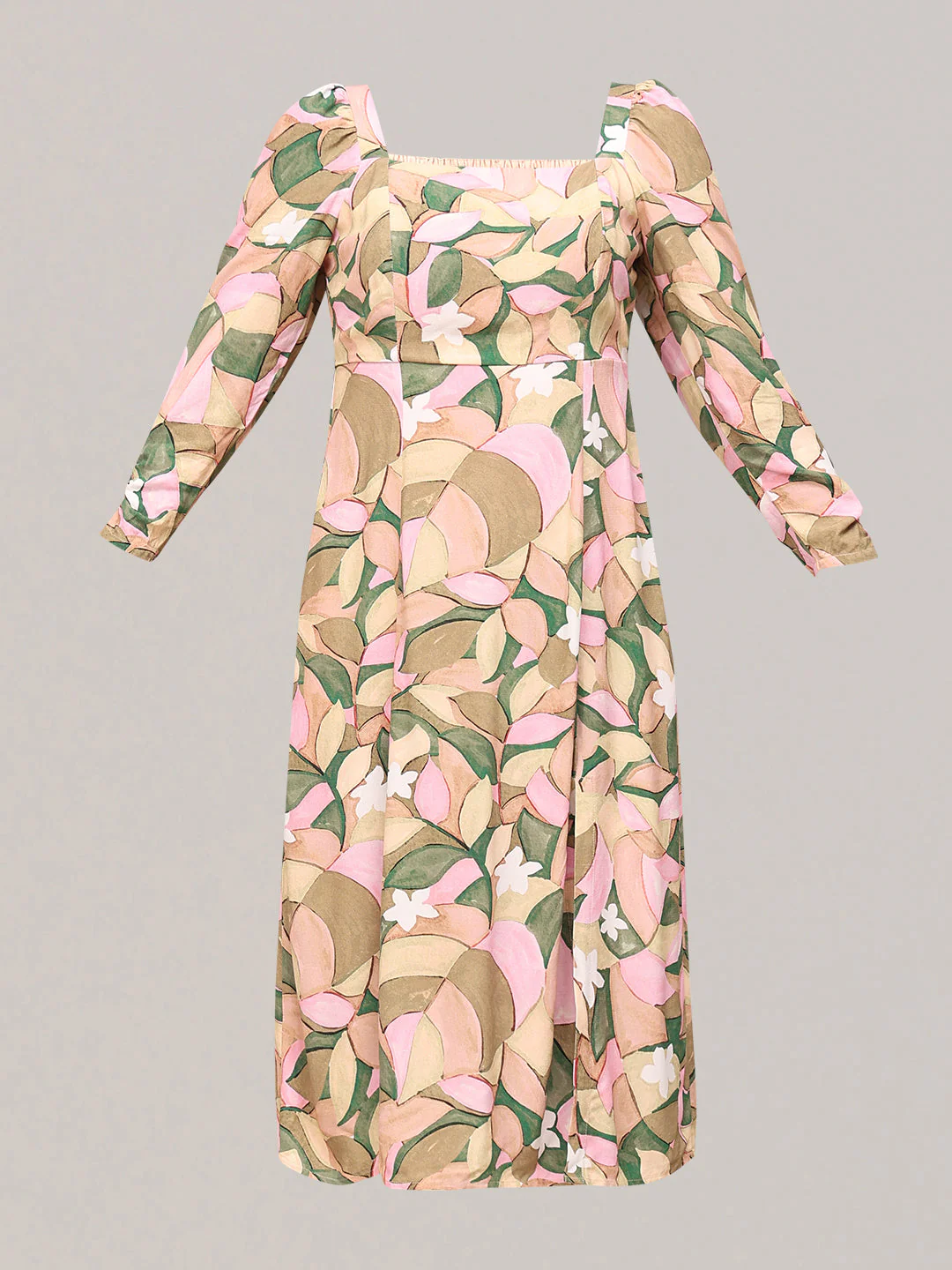 Printed Viscose Midi Dress - Image 6