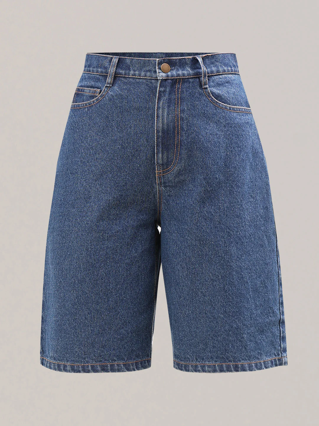 Blue Denim Shorts - Image 7