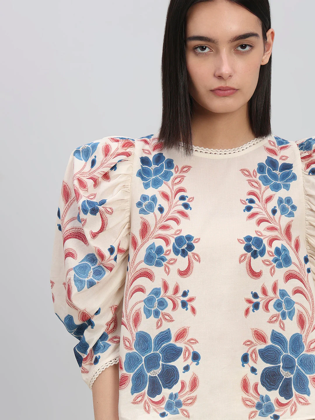 Cotton Printed Top - Image 6