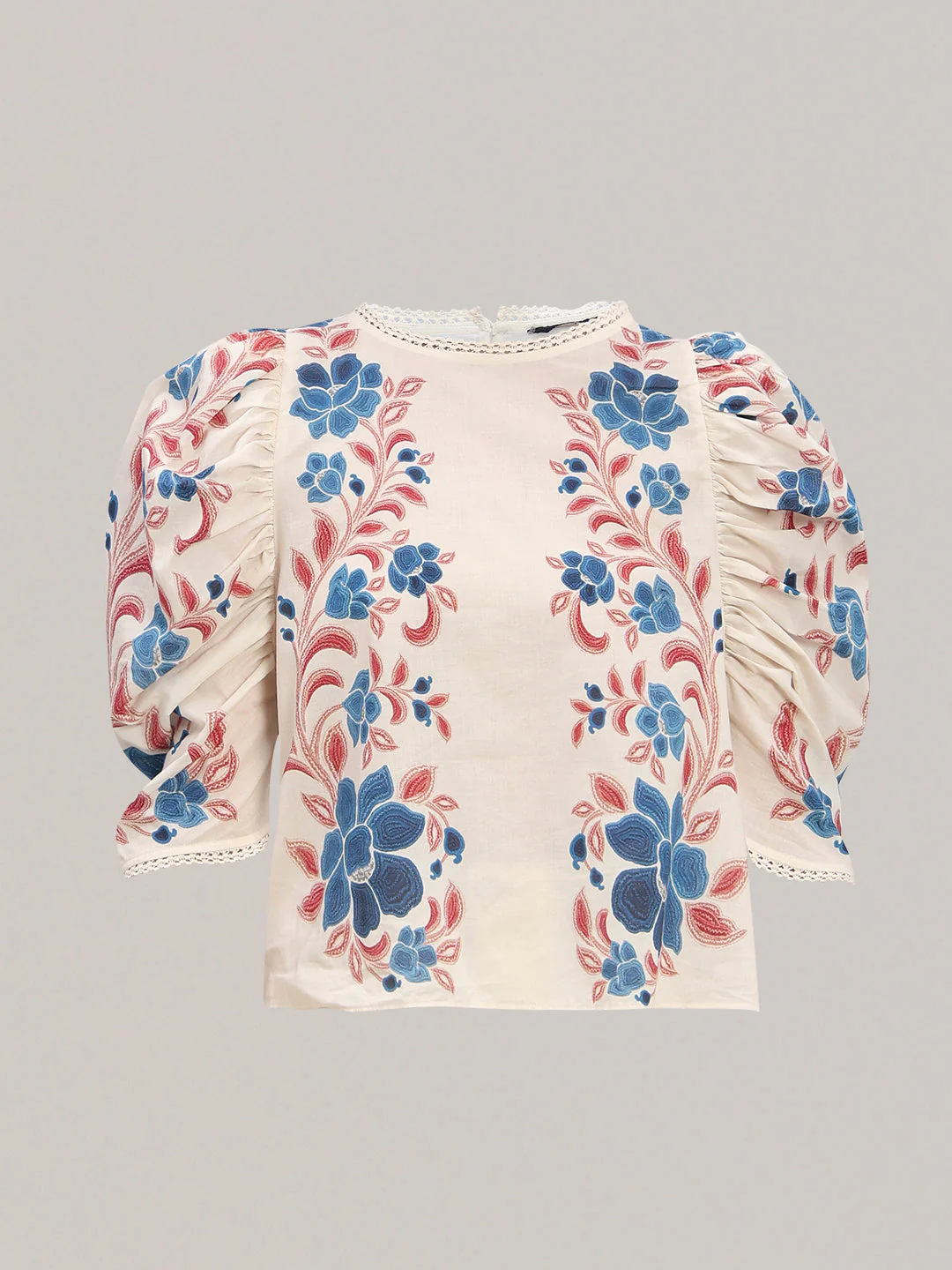 Cotton Printed Top - Image 7