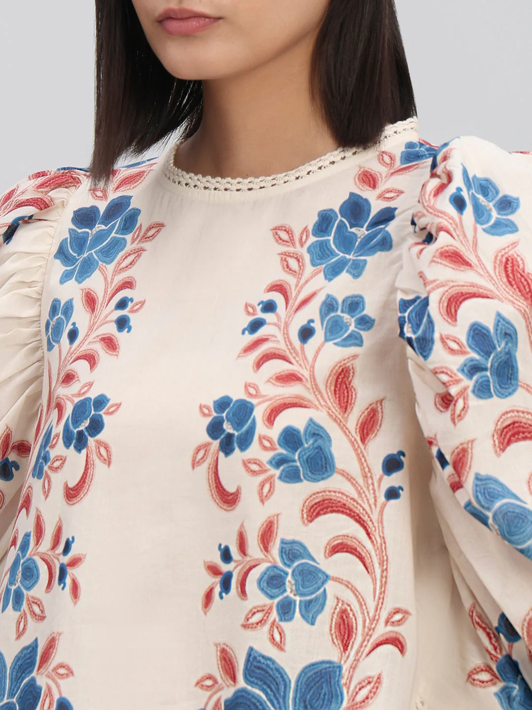Cotton Printed Top - Image 8