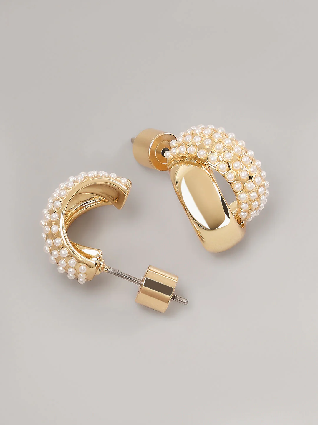 Embellished Golden Hoops - Image 3