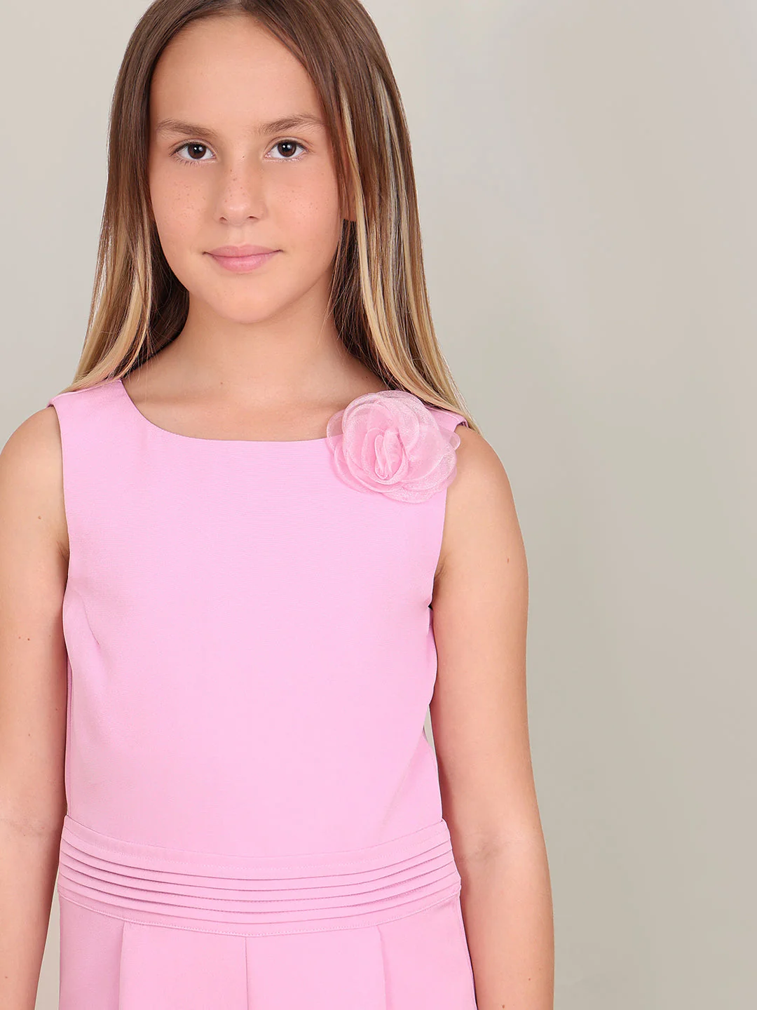 GIRL Pink Sleeveless Jumpsuit - Image 5