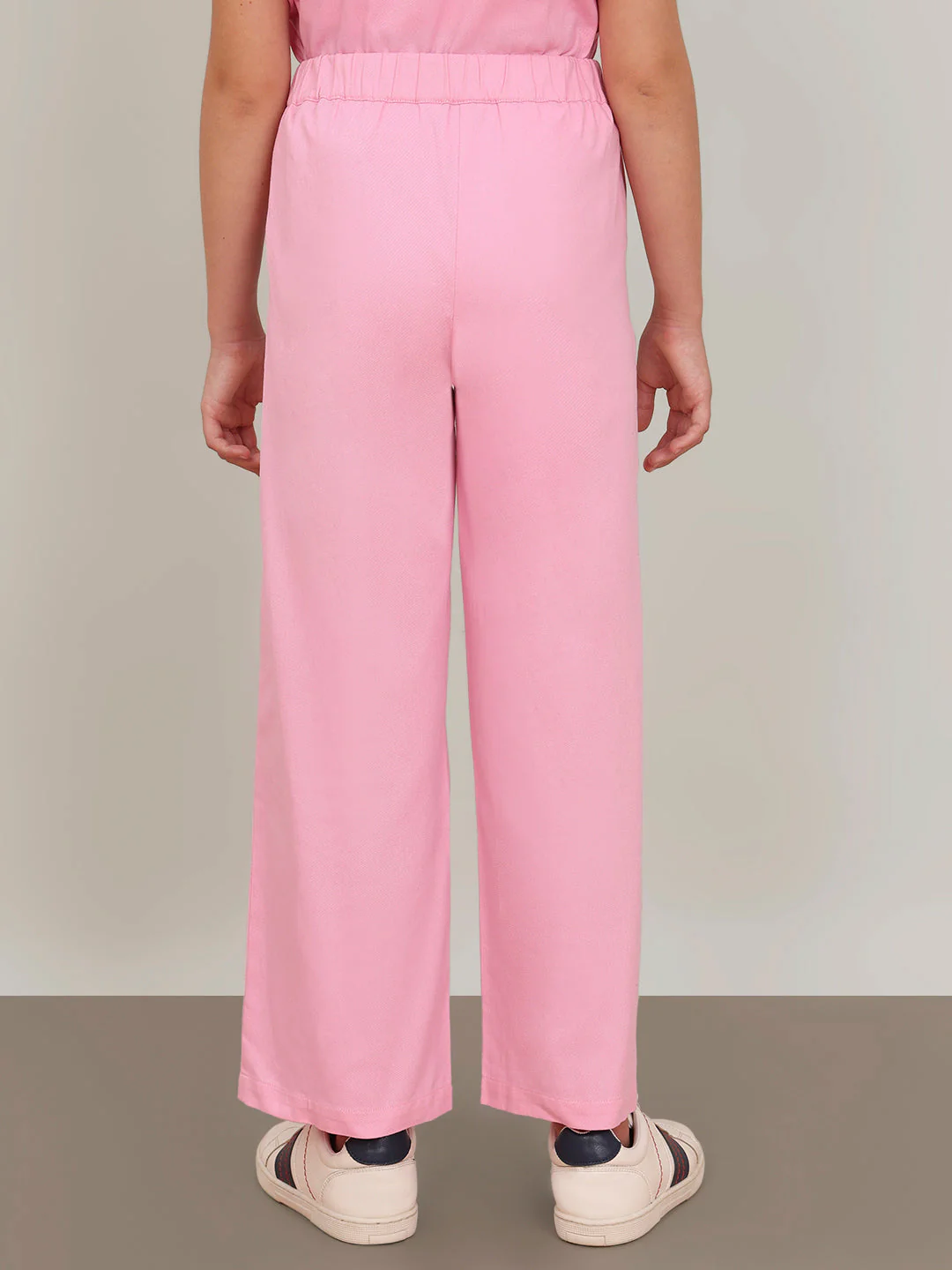 GIRL Pink Patch Detail Pants - Image 4