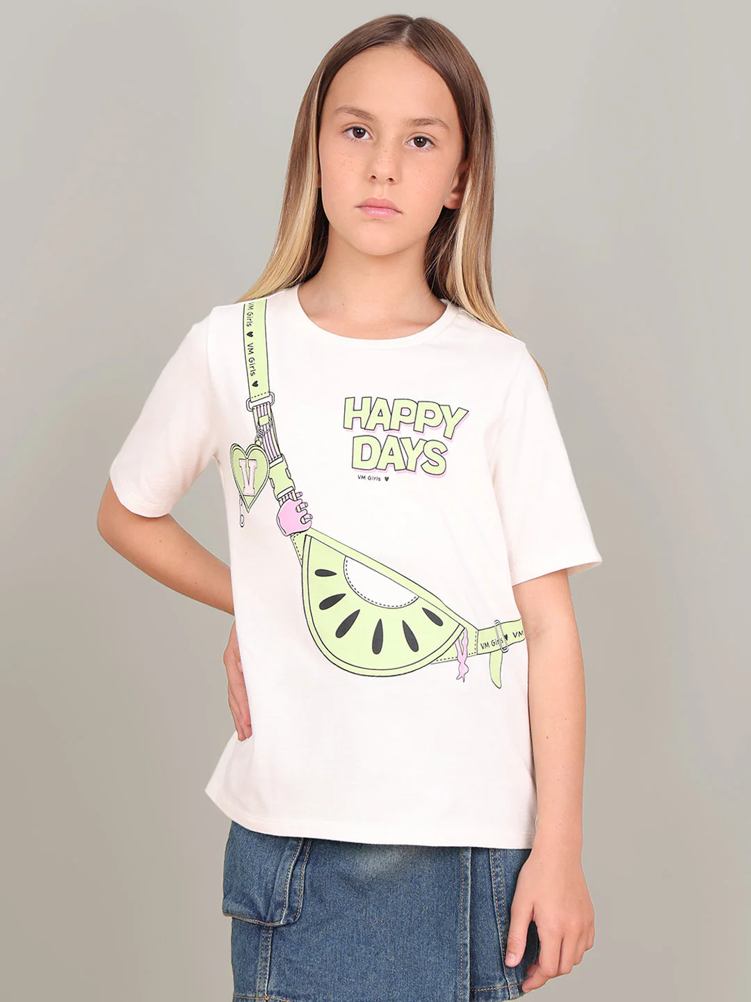 GIRL Cotton Printed T-shirt - Image 2