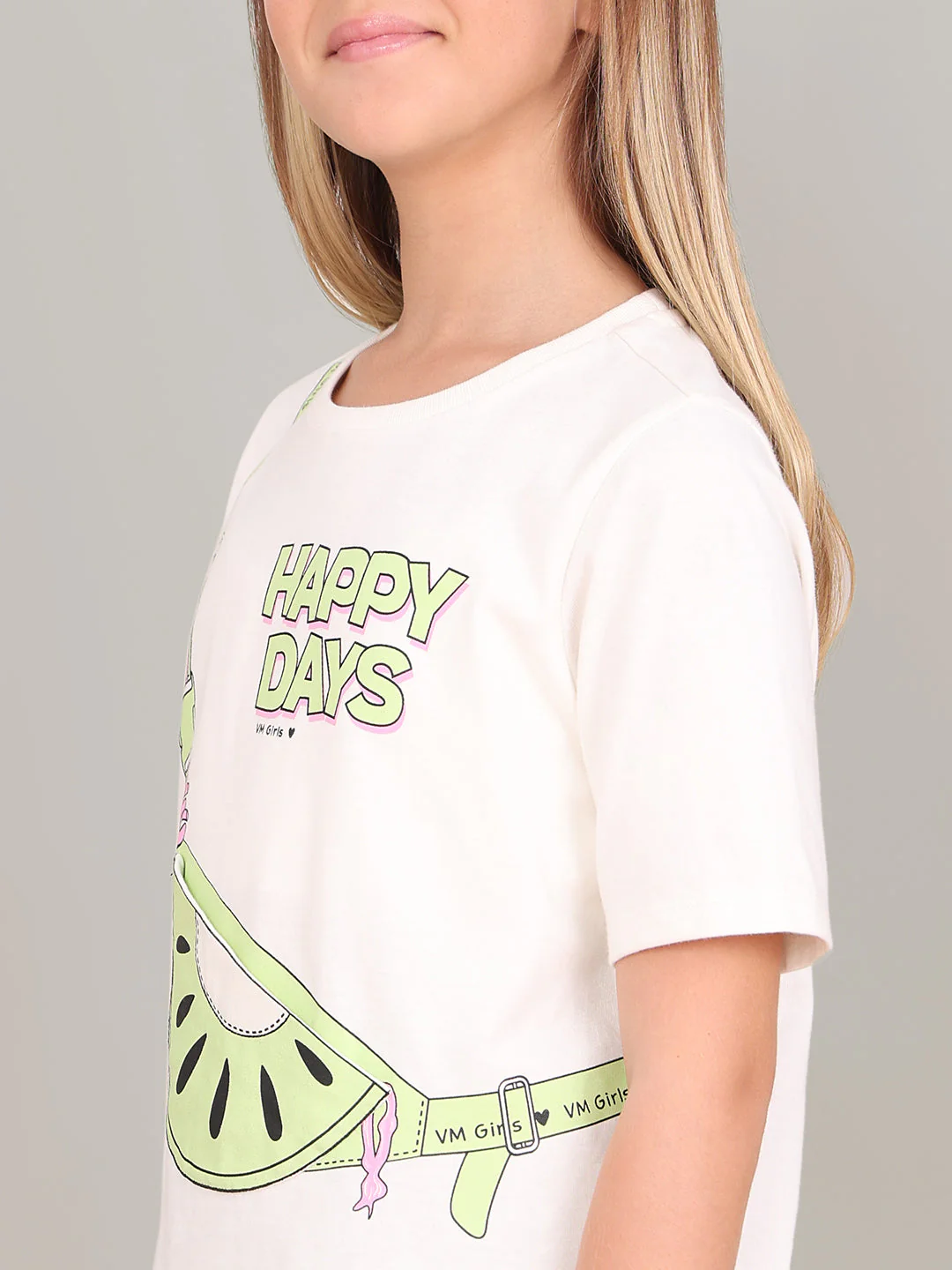 GIRL Cotton Printed T-shirt - Image 8