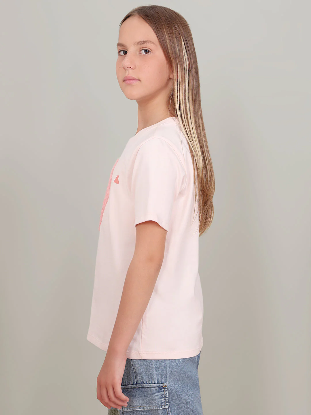 GIRL Pink Ice-Cream Print T-shirt - Image 3