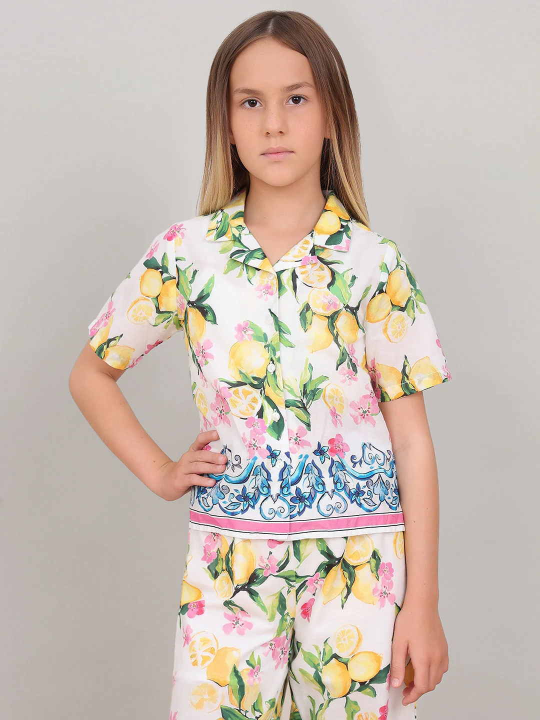 GIRL Tropical Print Resort Shirt - Image 2