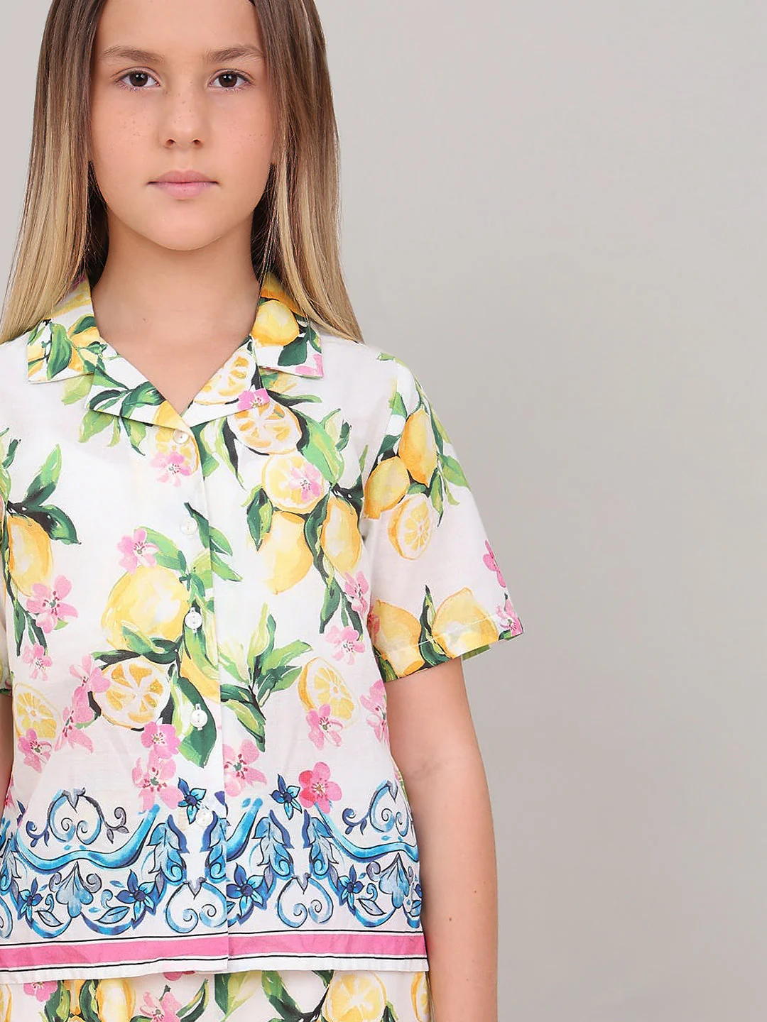 GIRL Tropical Print Resort Shirt - Image 6