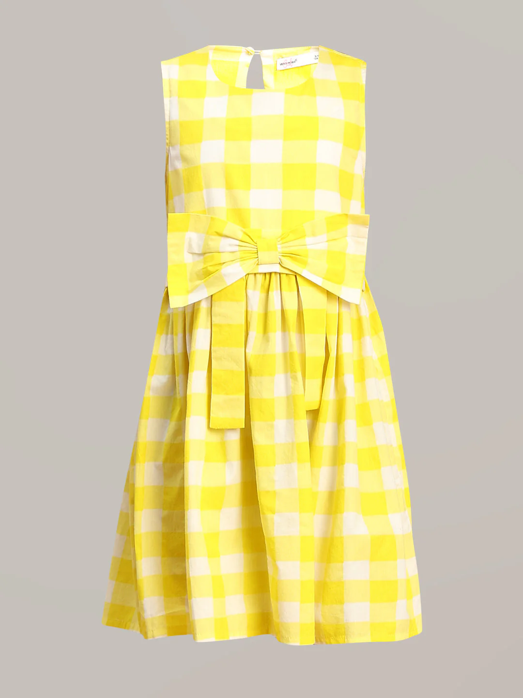 GIRL Gingham Check Cotton Dress - Image 7