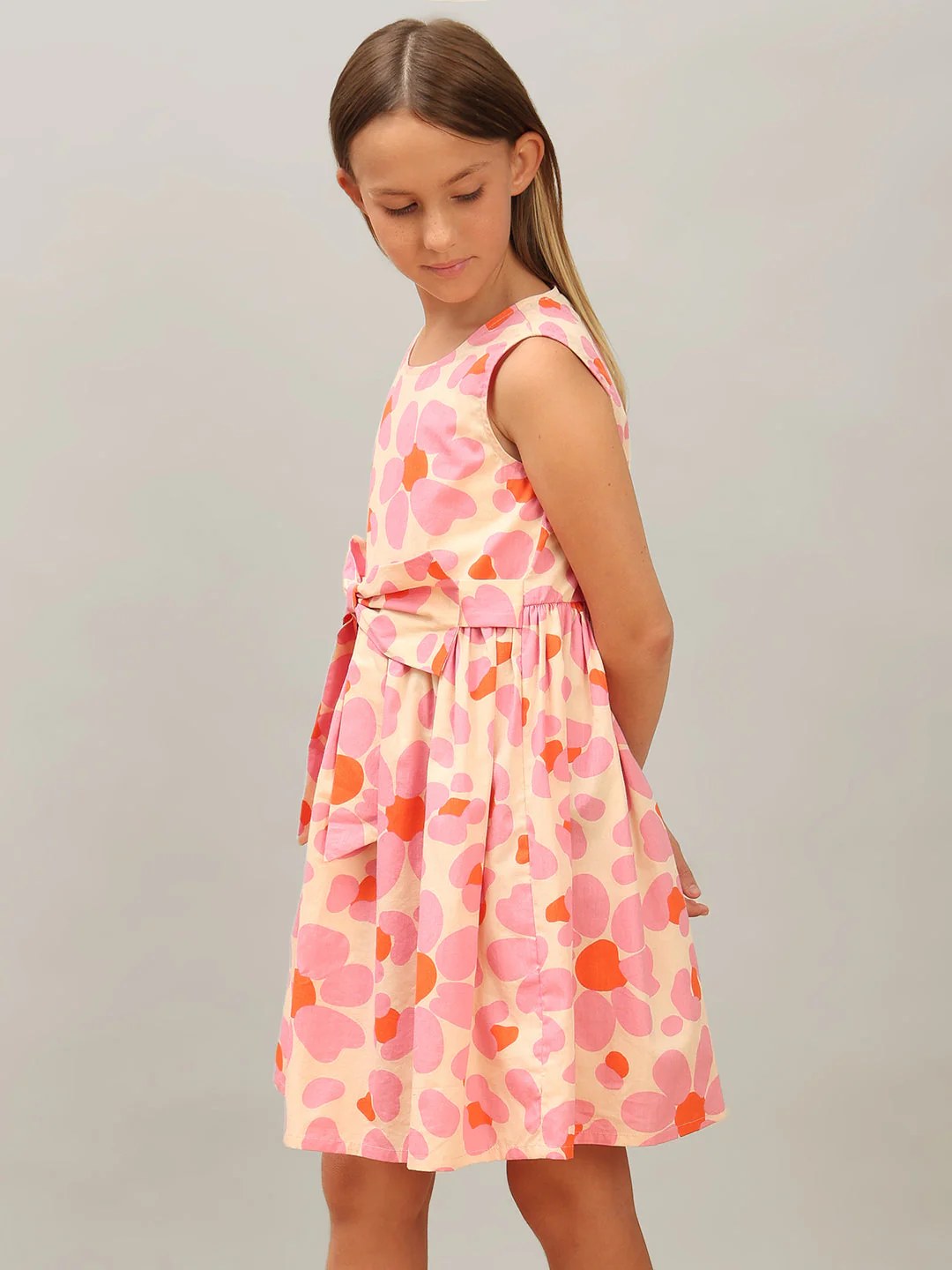 GIRL Printed Cotton Dress - Image 3