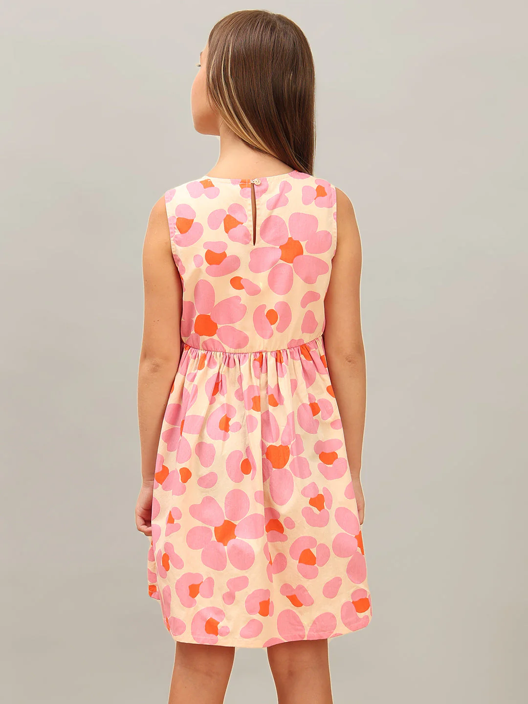 GIRL Printed Cotton Dress - Image 4