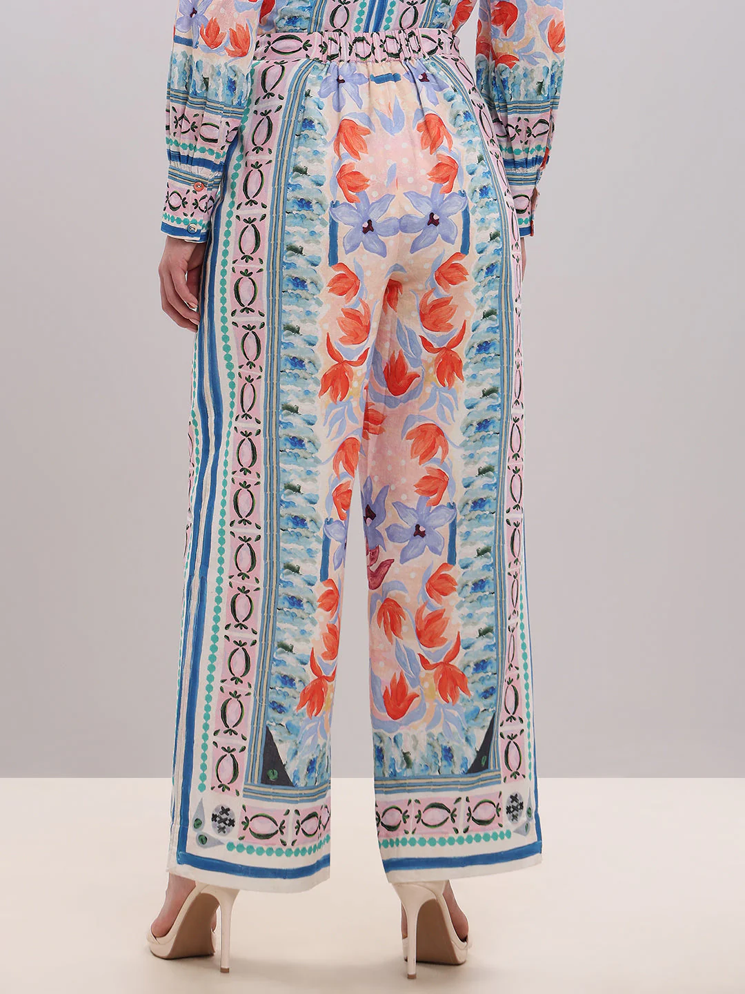 Multi-Colour Printed Pants - Image 4