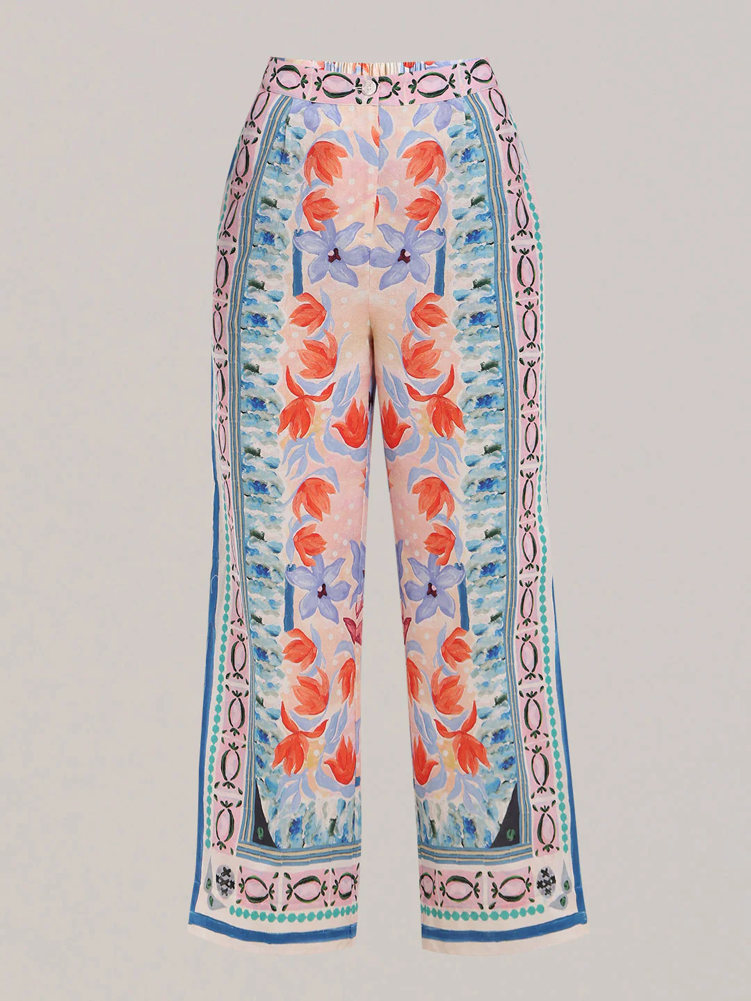 Multi-Colour Printed Pants - Image 7