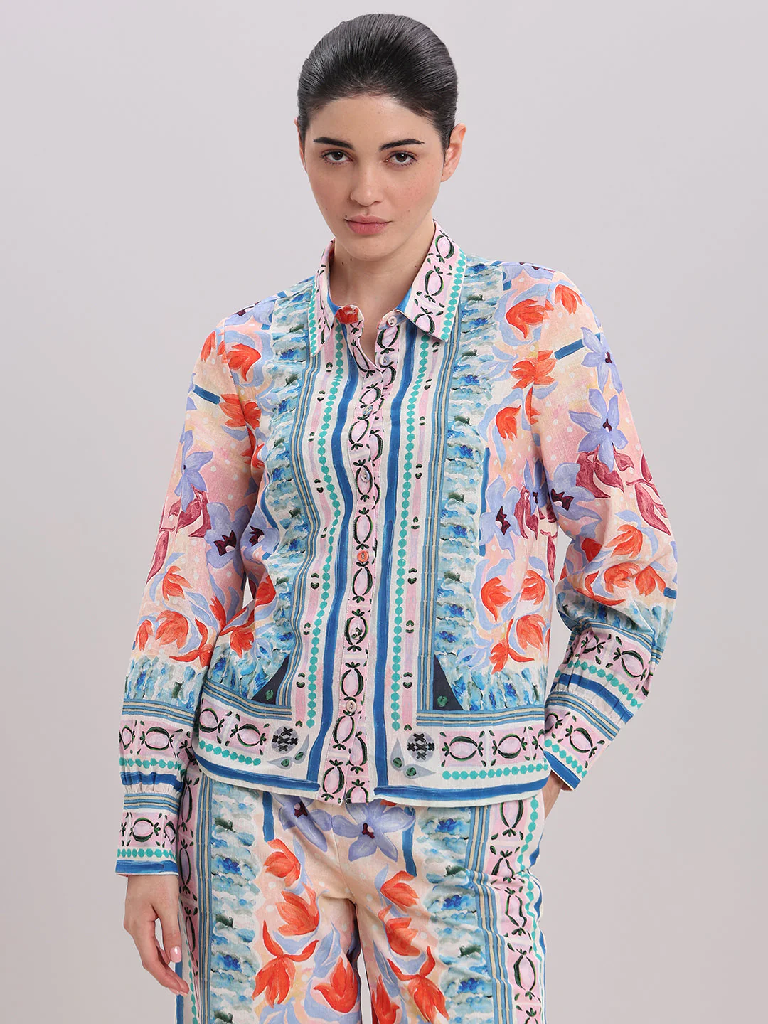 Multi-Colour Printed Shirt - Image 2