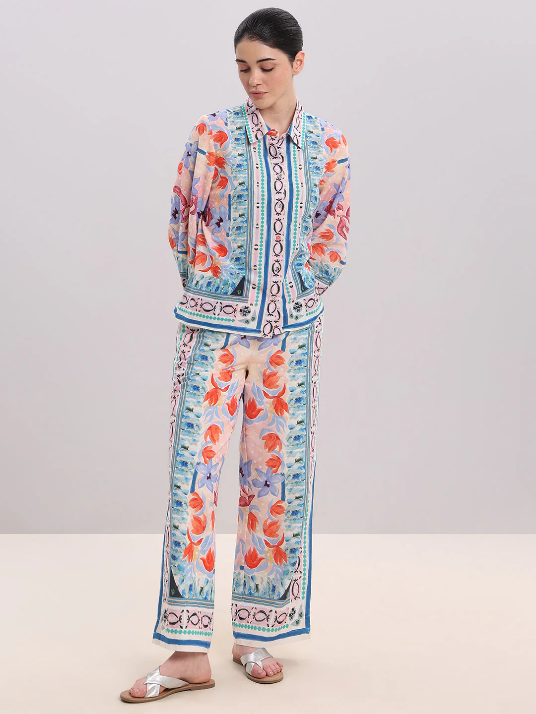 Multi-Colour Printed Shirt - Image 5