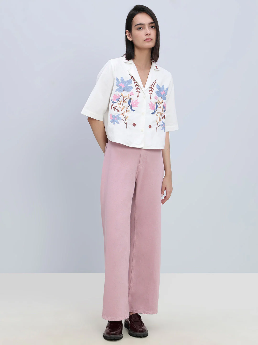 Floral Short Sleeves Shirt - Image 5