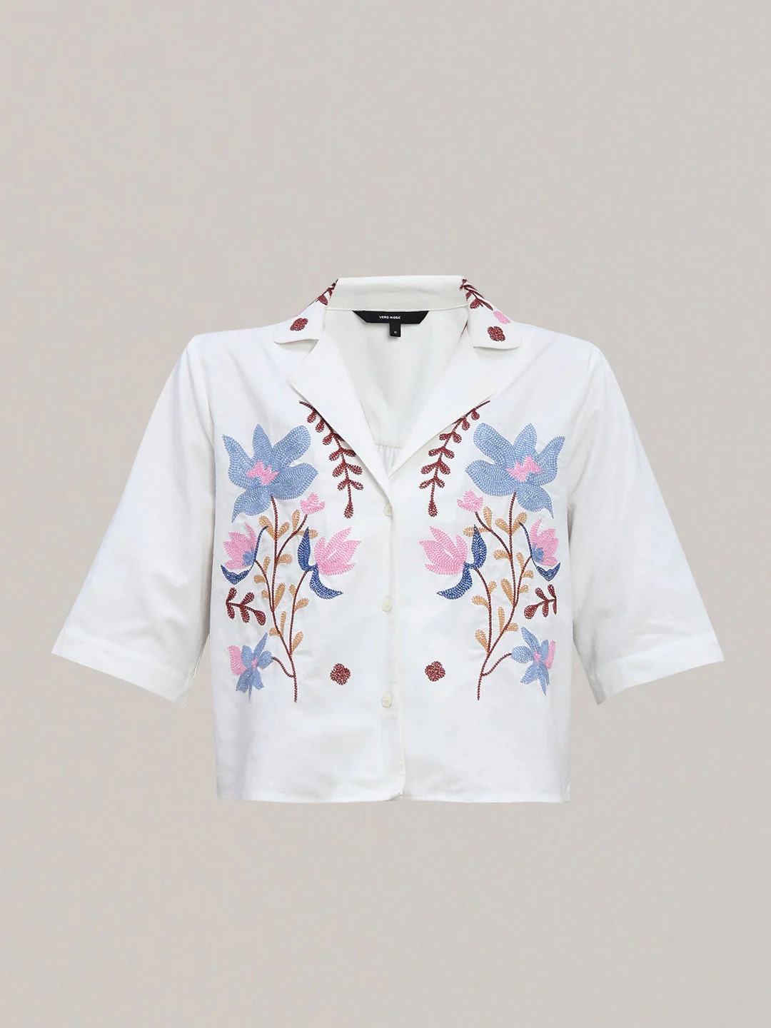 Floral Short Sleeves Shirt - Image 7