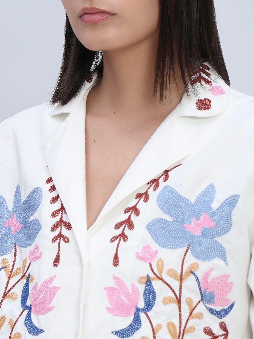 Floral Short Sleeves Shirt - Image 8