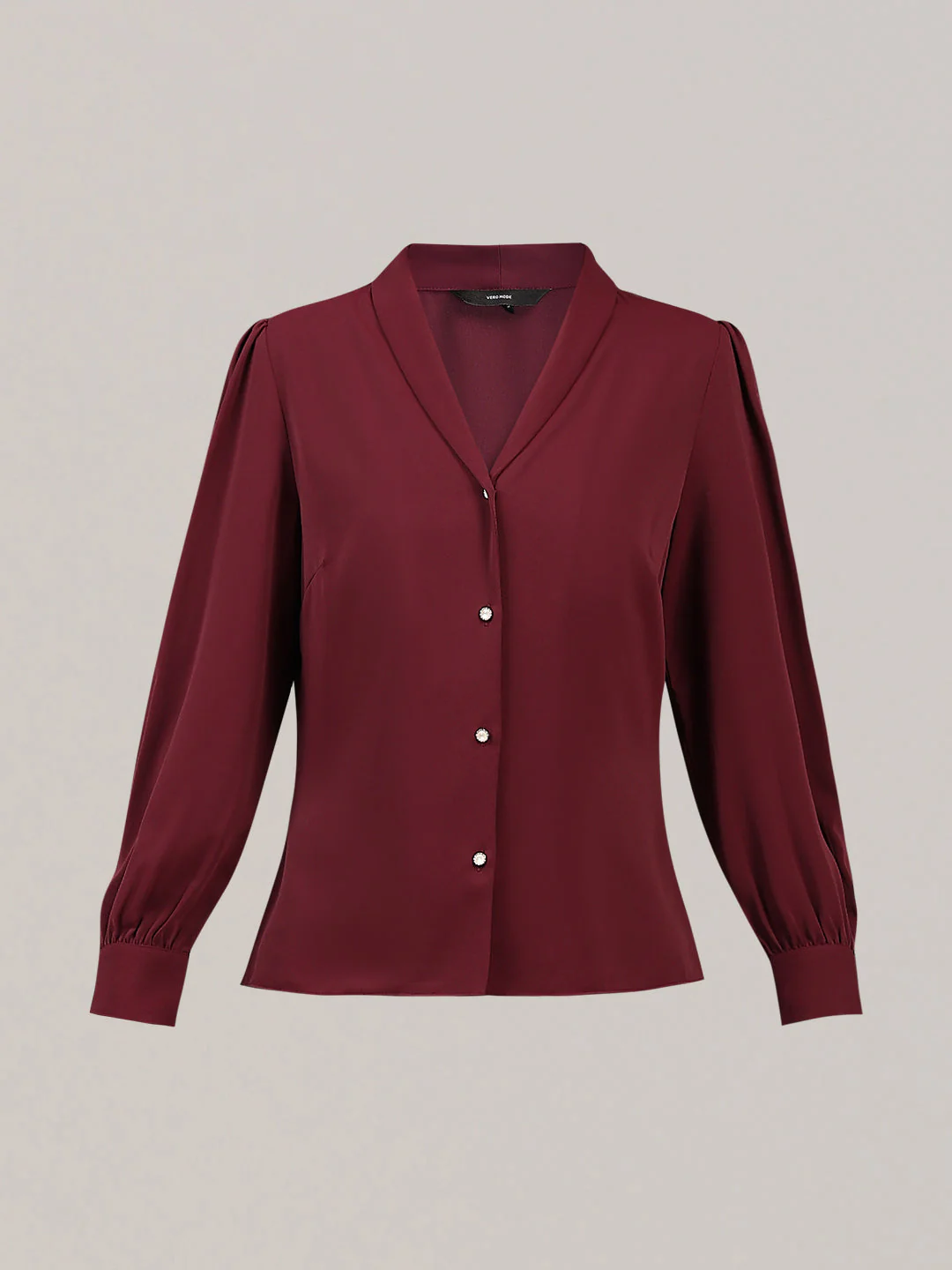 Shawl Collar Full Sleeves Top - Image 7