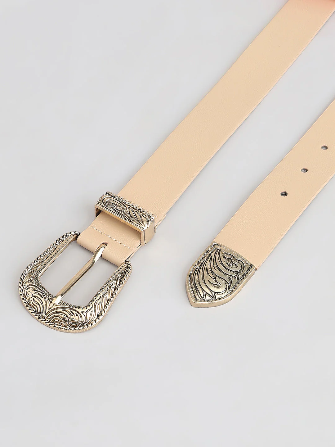 Brown PU Belt - Image 3