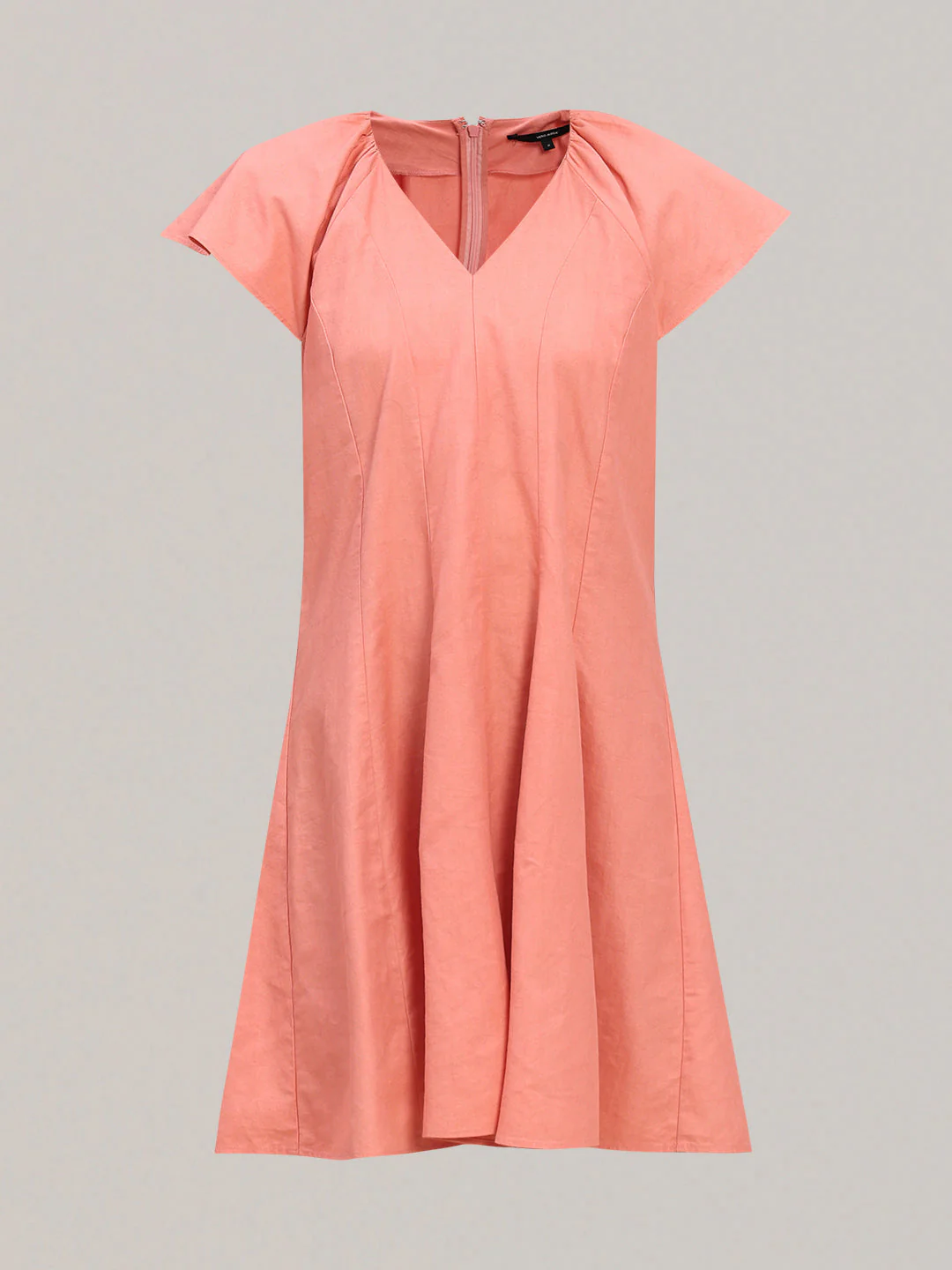 V-Neck Fit & Flare Dress - Image 7