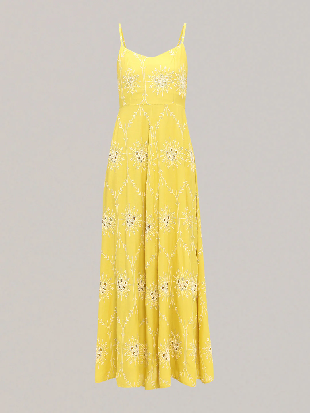 Yellow Strappy Maxi Dress - Image 7