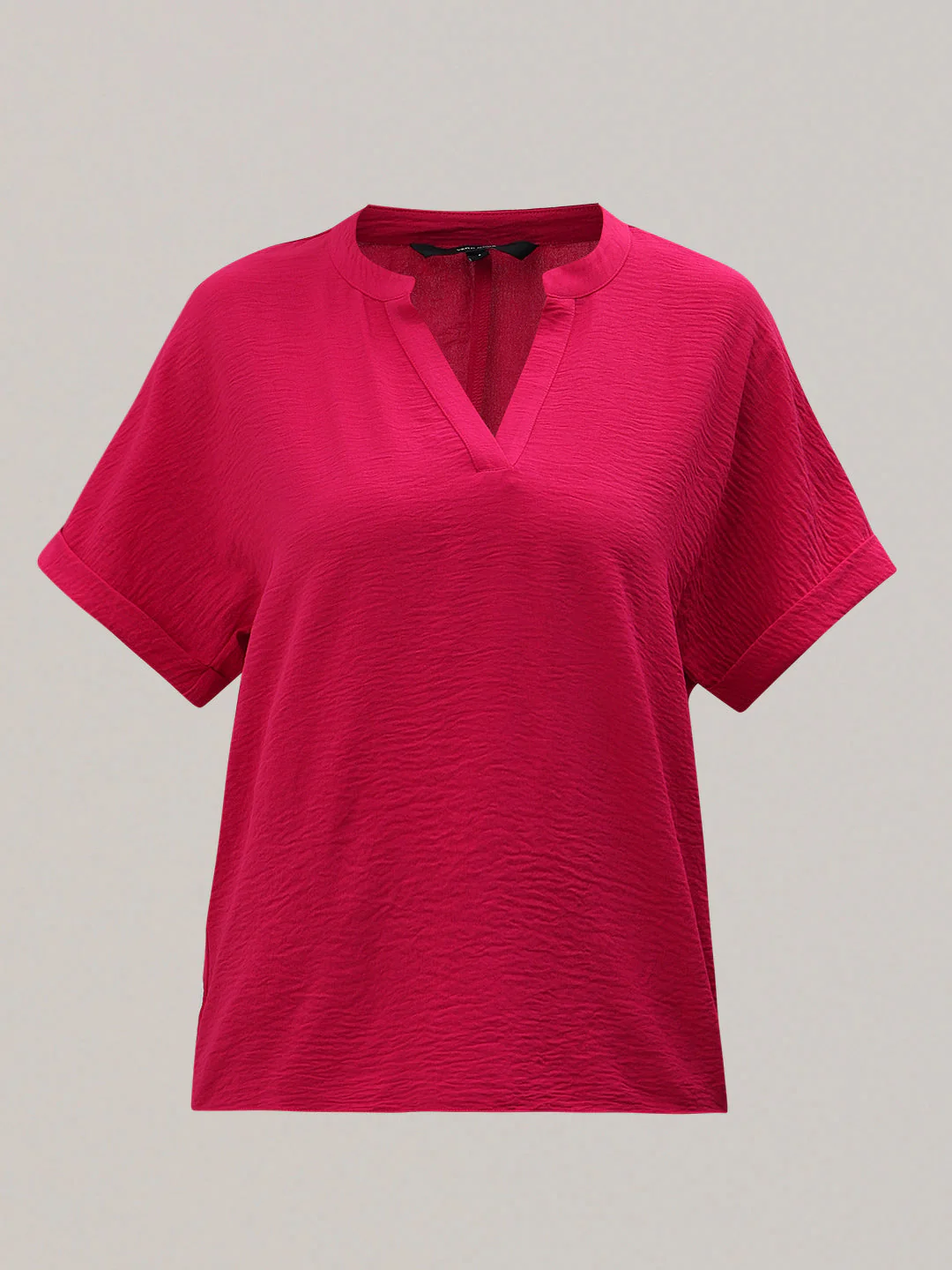 V-Neck Textured Top - Image 7