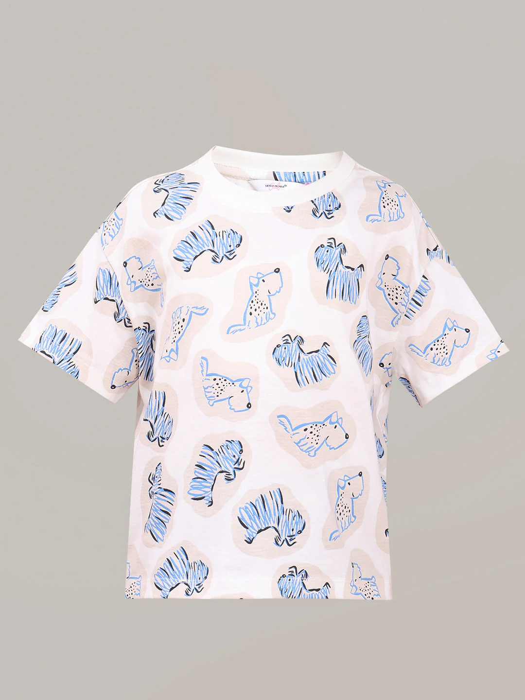 GIRL White Animal Print T-shirt - Image 7