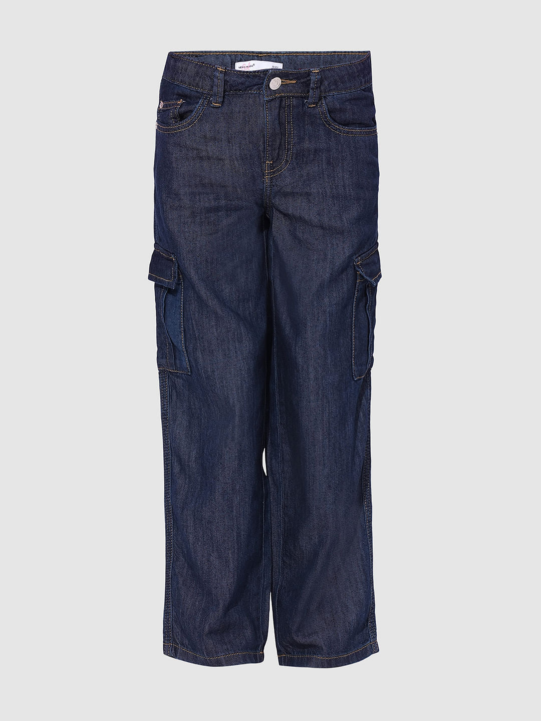 Test Juspay Girls Dark Blue Flared Jeans (Copy) - Image 5